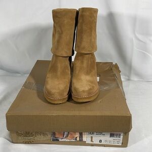 UGG Tan Heeled Boots